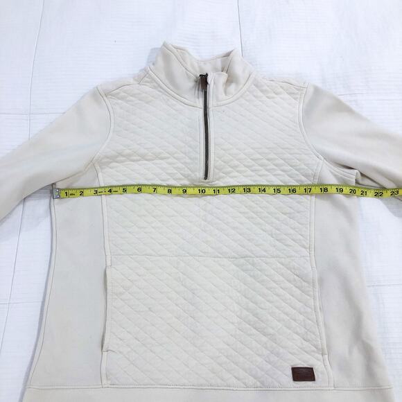 L.L. Bean Quilted Quarter Zip Pullover - Picture 5 of 10